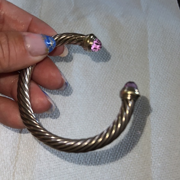 David Yurman Cable Bracelet - Amethyst - Picture 3 of 6